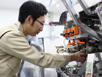 機械の調整